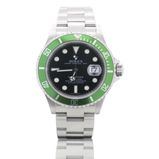ROLEX SUBMARINER 50th 2009 ANNIVERSARY "KERMIT" 16610 LV £12,495.00