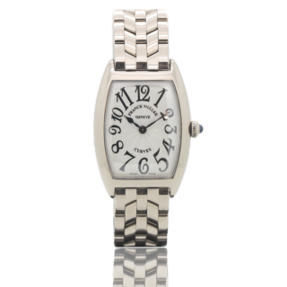FRANCK MULLER CINTRE CURVEX 1752QZ 18K WHITE GOLD  £7,495.00